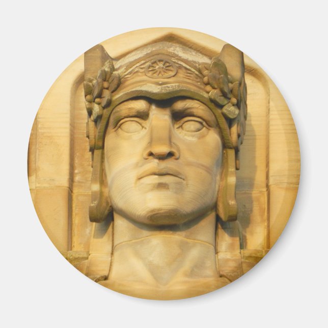 Art Deco Guard (Cleveland) Magnet (Vorne)