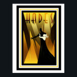Art Deco Hades Poster 12 x 16<br><div class="desc">Hades Art Deco Themed Poster 12 x 16. Karo unsere vielen anderen Art Deco Poster heraus. Neue werden täglich hinzugefügt!</div>