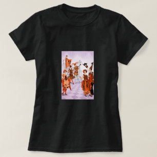 Art Deco Halloween-Illustration – Vintage 1920er J T-Shirt