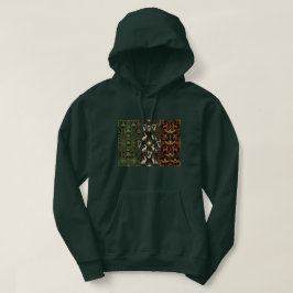Art Deco Heritage Flag | Ireland | Vintage 1920s Hoodie