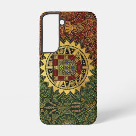 Art Deco Heritage Flag | Portugal | 1920s Design Samsung Galaxy Hülle