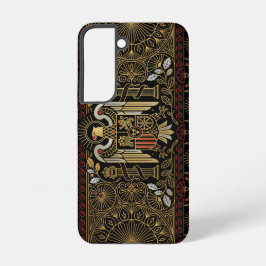 Art Deco Heritage Flag | Spanien | Klassiker 1920e Samsung Galaxy Hülle