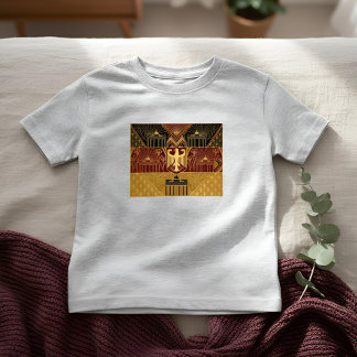 Art Deco Heritage-Flagge | Deutschland | Klassiker Kleinkind T-shirt