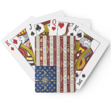 Art Deco Heritage-Flagge | Vereinigte Staaten