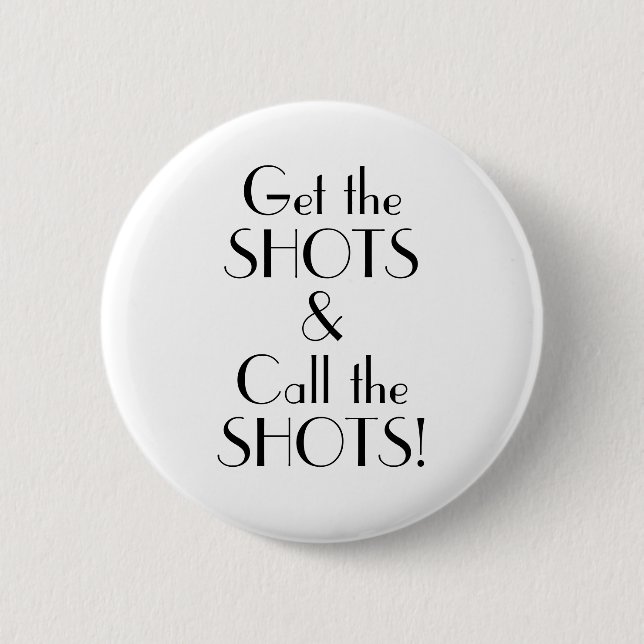 Art Deco Hol Shots - Anruffeuerungstasten Button (Vorderseite)