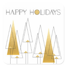 Art Deco Holiday Trees