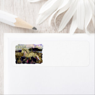 Art Deco Icelandic Pferd