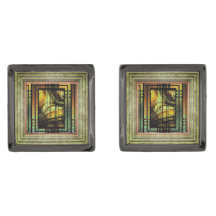 Art Deco in Grün und Gold