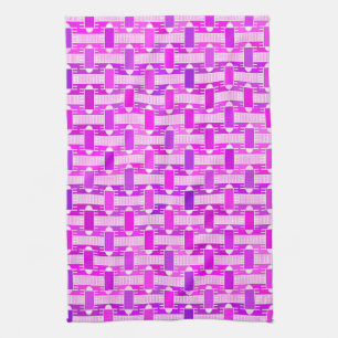 Art Déco, industrieller Chic, violett, orchid, lav Handtuch