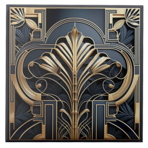 Art Deco-Inspiriert Keramik Tiles Fliese