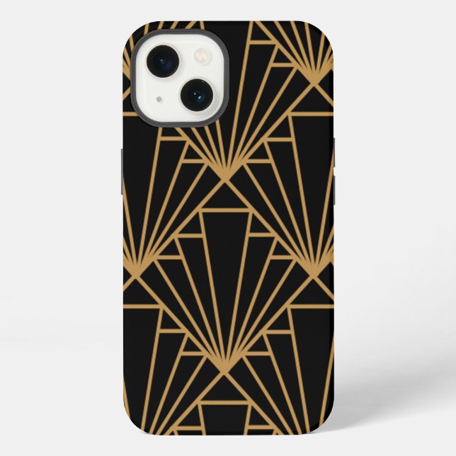 Art Deco  iPhone Hülle (Rückseite)