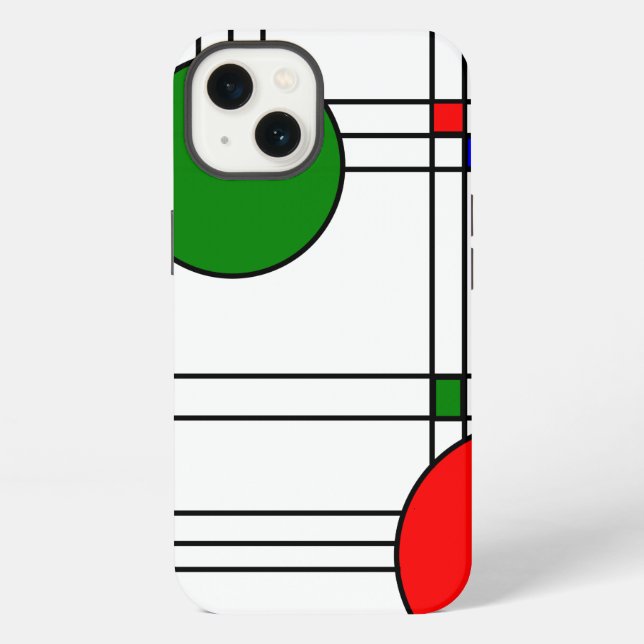 Art Deco  iPhone Hülle (Rückseite)