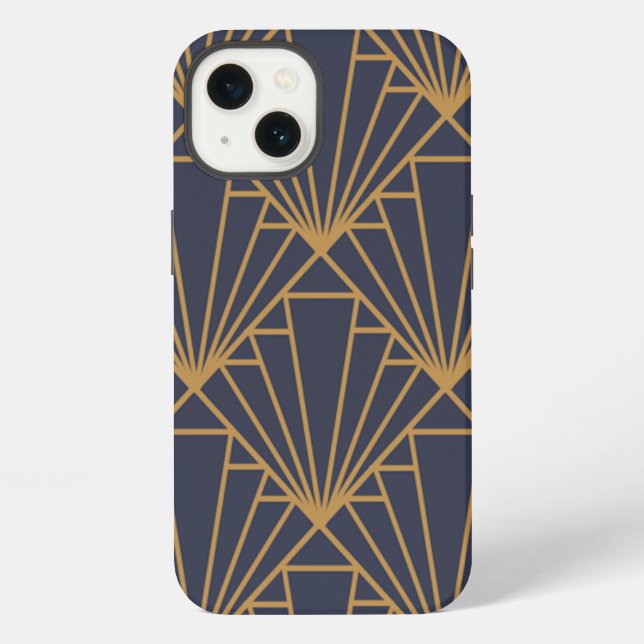 Art Deco  iPhone Hülle (Rückseite)
