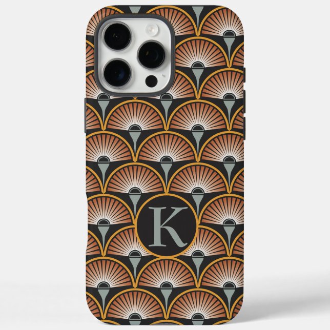 Art Deco Jazz Age Sonnenuntergang Jukebox Case-Mate iPhone Hülle (Rückseite)