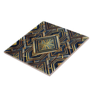 Art Deco Keramikfliese