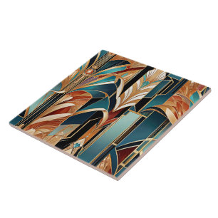 Art Deco Keramikfliese