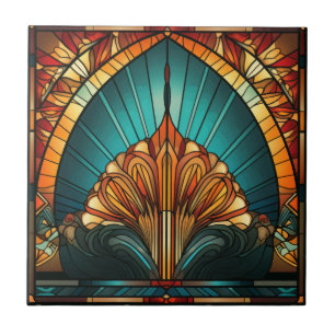 Art Deco Keramikfliese
