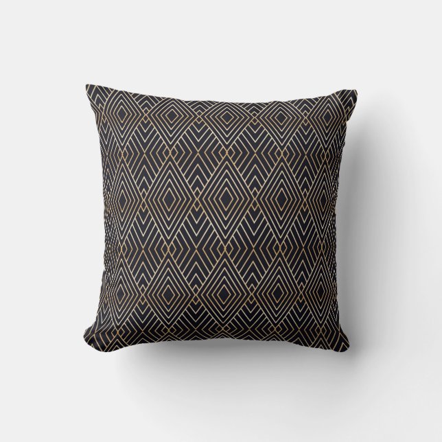 Art Deco Kissen (Vorderseite)