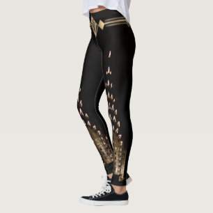 Art Deco Kitsch Leggings