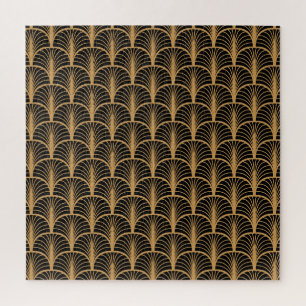 Art Deco Klassiker: Geometrisches Vintage-Ornament Puzzle