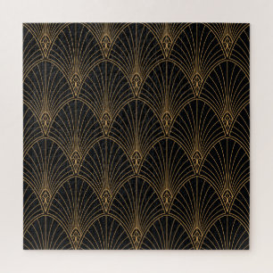 Art Deco: klassisches geometrisches Muster. Puzzle