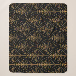 Art Deco: klassisches geometrisches Muster. Sherpadecke
