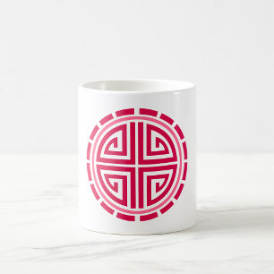Art Deco Kreis Kaffeetasse