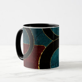 ART DECO KREISE TASSE