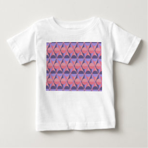 Art-Deco-Kreise und Dreiecke Baby T-shirt