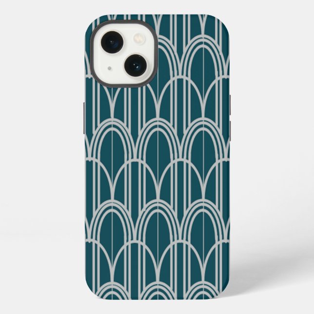 Art Deco Kuppeln  iPhone Hülle (Rückseite)