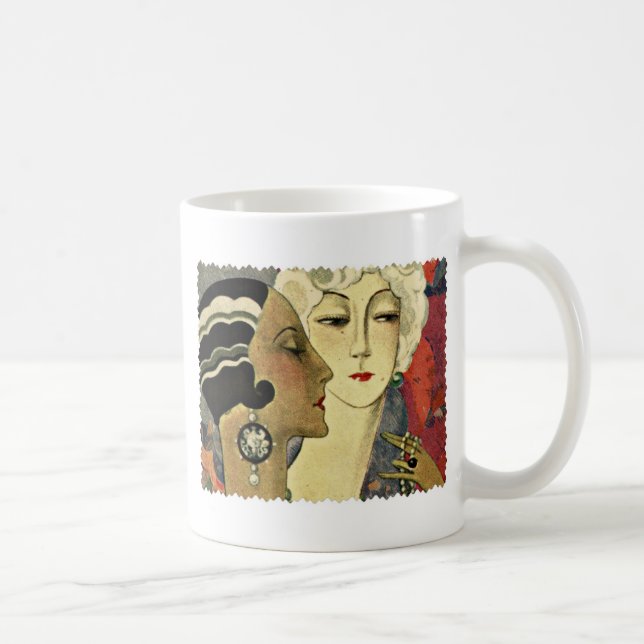 Art Deco Ladys Tasse (Rechts)