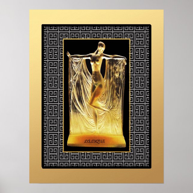 Art Deco Lalique Poster (Vorne)