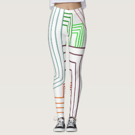 Art Deco Leggings