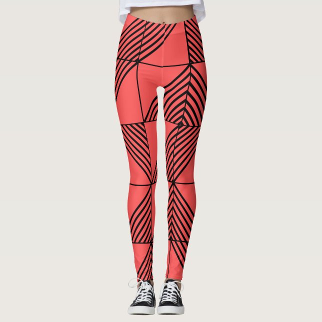Art Deco Leggings (Vorderseite)