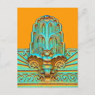 ART DECO LINE Architektur- Postkarte