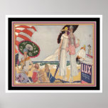Art Deco Lux 1920 und Print 16 x 20 Poster<br><div class="desc">Niedliche Art Deco Lux Werbung für eine Touch Nostalgischer Flair zu Ihrer Einrichtung</div>