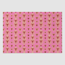 Art Deco Luxe Herz Tissue Paper Seidenpapier