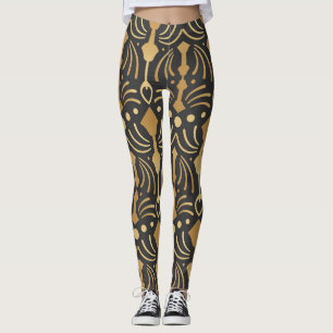 Art Deco Luxus: Vintage japanische Eleganz Leggings
