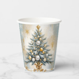 Art Deco Luxus Weihnachten Pappbecher