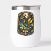 Art Deco Meerjungfrau Saft