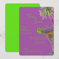 Art Deco Mexican Margarita Brautparty