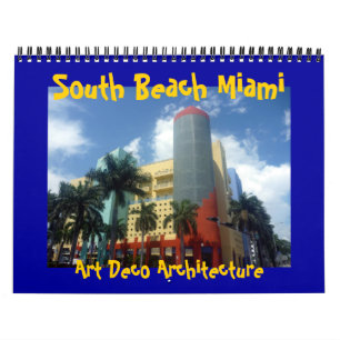 Art Deco Miami 2027 Kalender