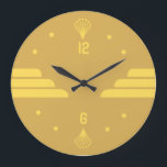 Art Deco Modern Große Wanduhr<br><div class="desc">Tolle Art Deco Uhr Design. Du wirst es wie andere Liebe bekommen. Sie können dieses Design auch für andere Produkte verwenden, die Sie mögen, oder Ihren Text anpassen und hinzufügen. Folgen Sie mir für mehr. Vielen Dank. Ich wünsche Ihnen einen schönen Tag.</div>