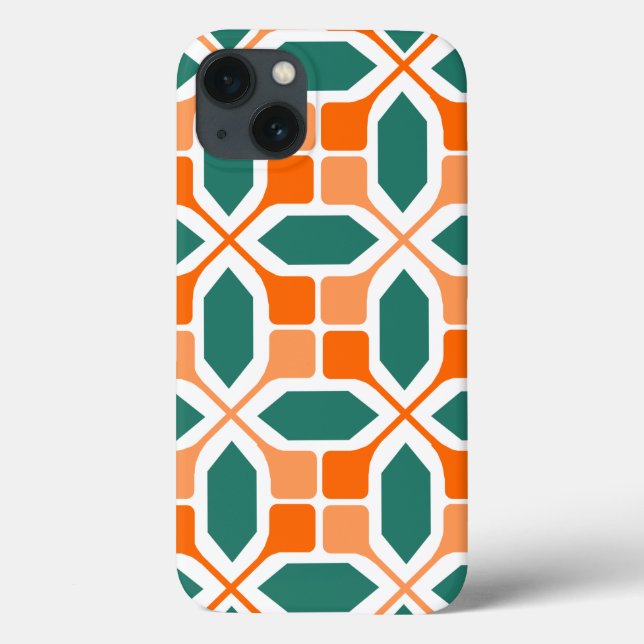 Art Deco Mosaic Case-Mate iPhone Hülle (Rückseite)