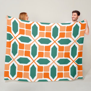Art Deco Mosaic Fleecedecke