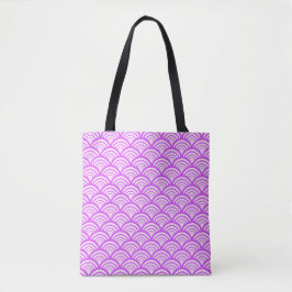 Art Deco Muschel Bogen Hot Pink