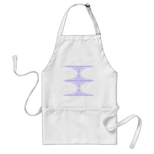Art Deco Muster in Lilac Schürze