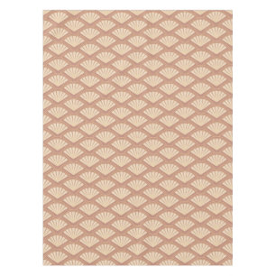Art-Déco-Muster in Rose Tischdecke