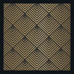 Art Deco Muster. Nahtlose schwarze und goldene Bac Künstlicher Leinwanddruck<br><div class="desc">Art Deco Muster. Nahtloser schwarzer und goldener Hintergrund. Skalen oder Muscheln kreuzen sich über den Schmuck. Minimalistisches geometrisches Design. Vintage Linien. Motive aus den 1920-30er Jahren. Luxus-Vintage Illustration</div>