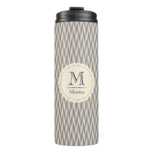 Art Deco-Muster Thermosbecher
